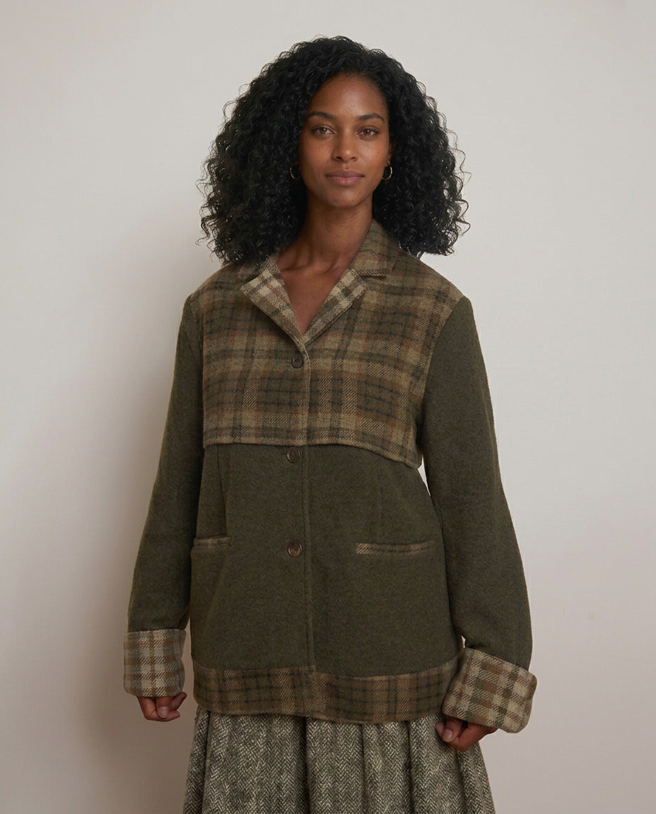 Helmstedt NELE COAT Coats Ivy Green