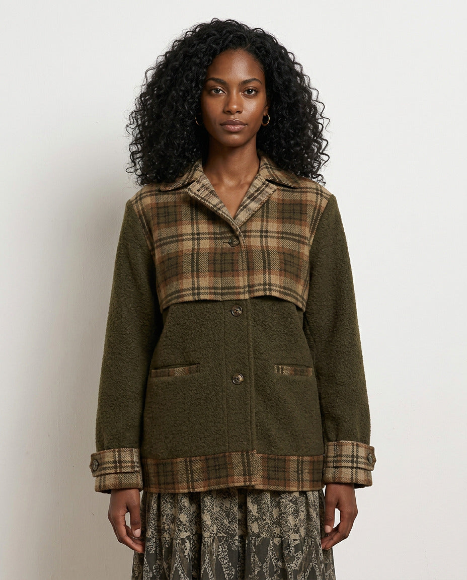 Helmstedt NELE COAT Coats Ivy Green