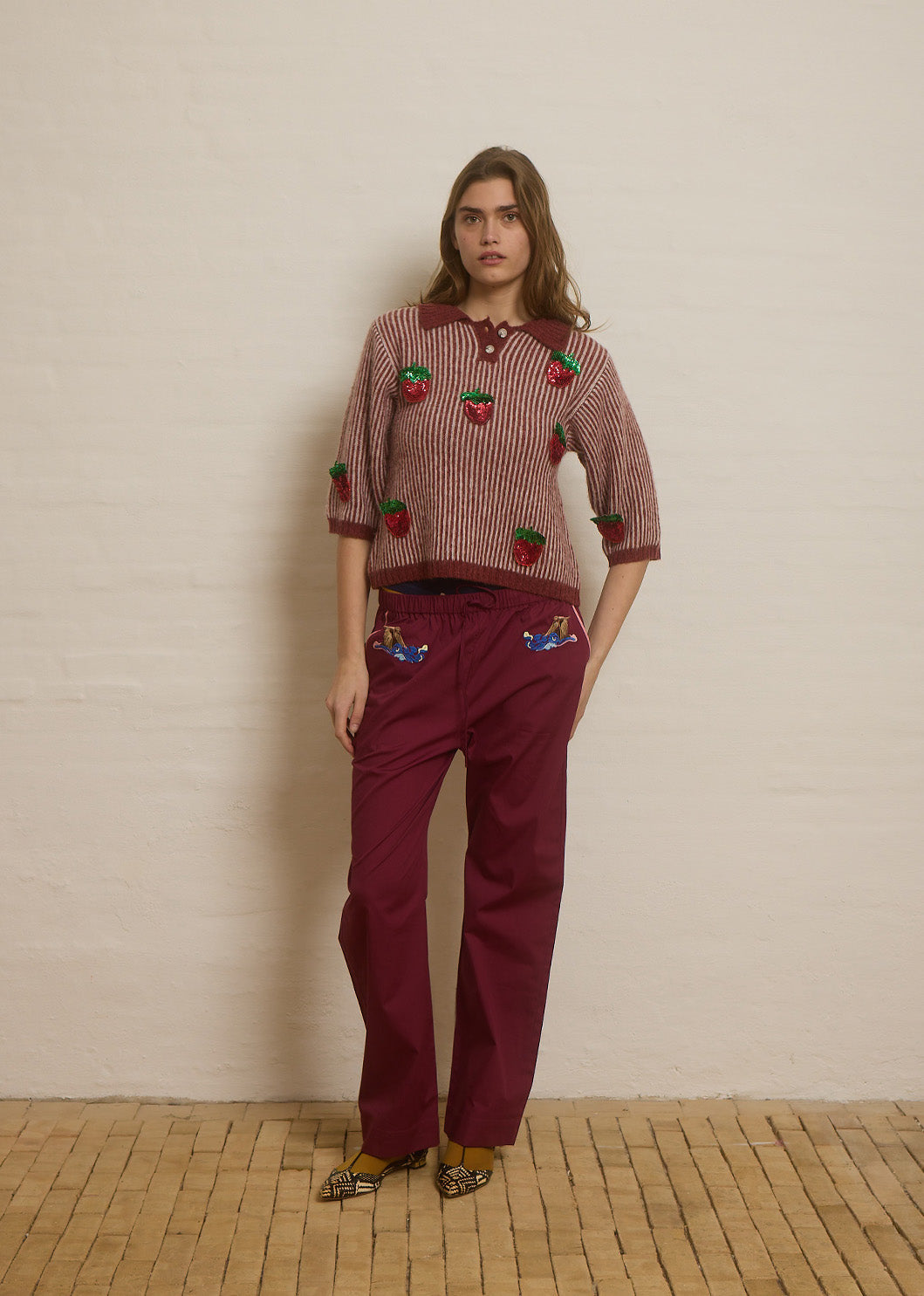 Helmstedt NOVA KNIT Knitwear Striped Knit