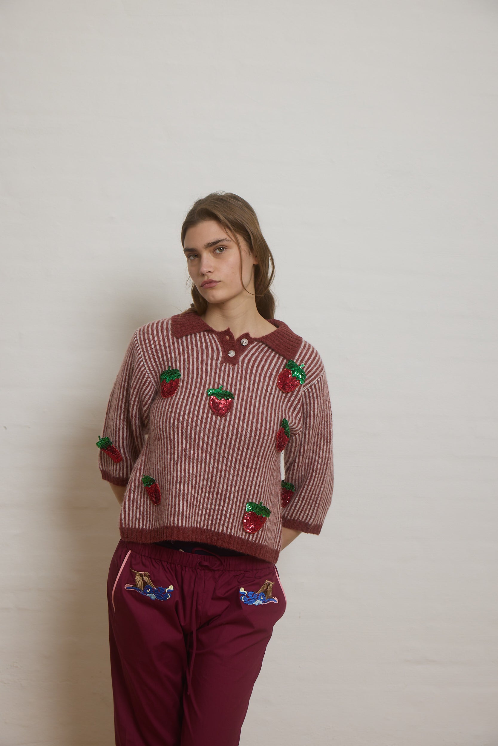Helmstedt NOVA KNIT Knitwear Striped Knit