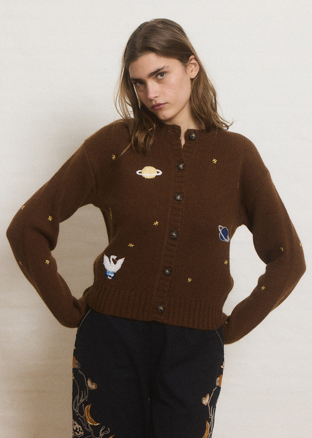 Helmstedt OSO CARDIGAN Knitwear Brown