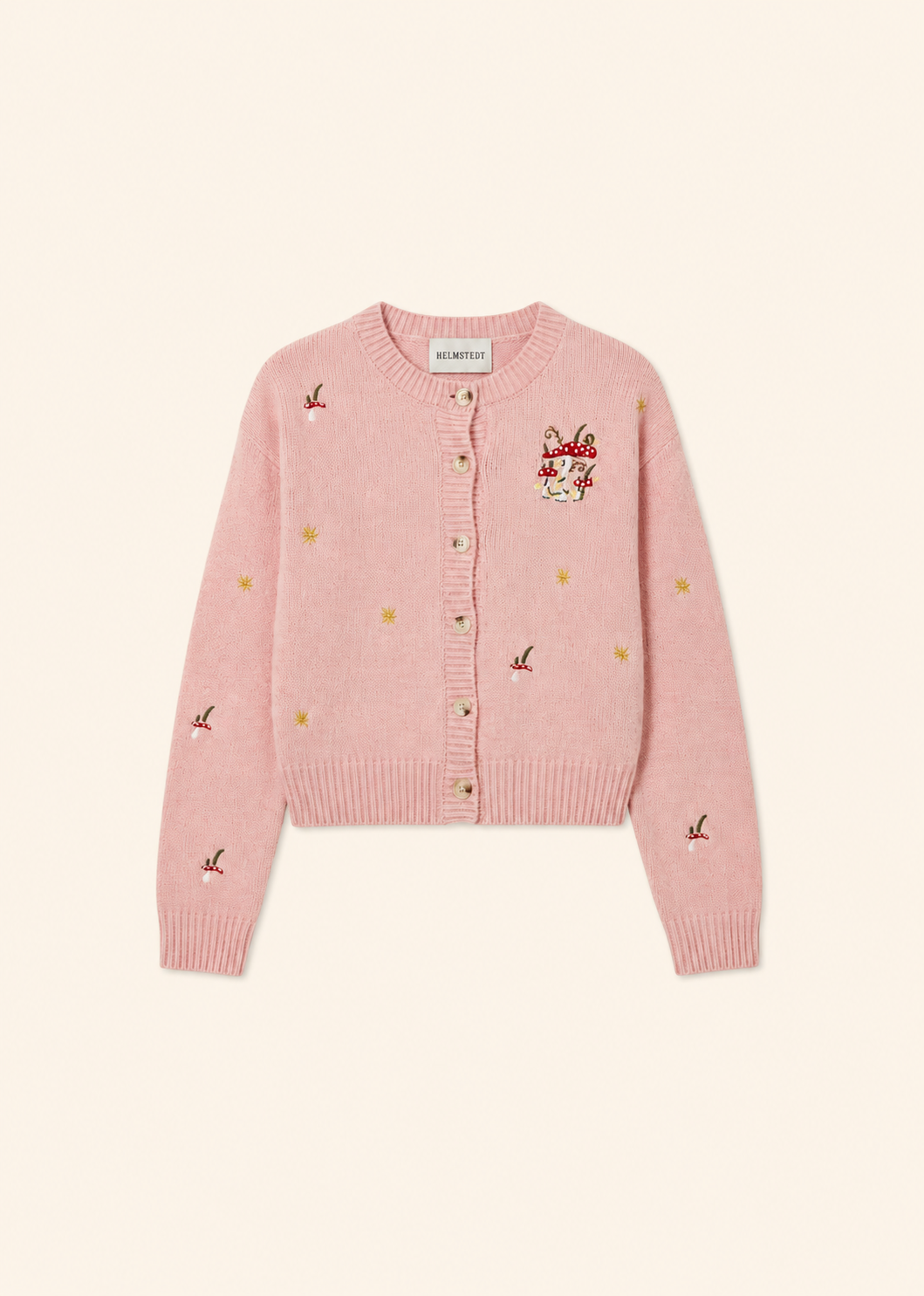 Helmstedt OSO CARDIGAN Knitwear Warm Rose