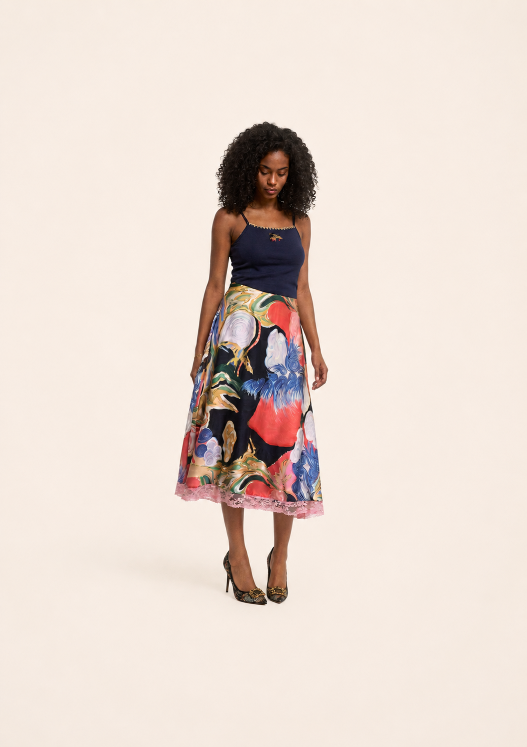 Helmstedt SOFIE SKIRT Skirts Serenity Print