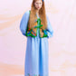 Sigrid Dress - Blue Green