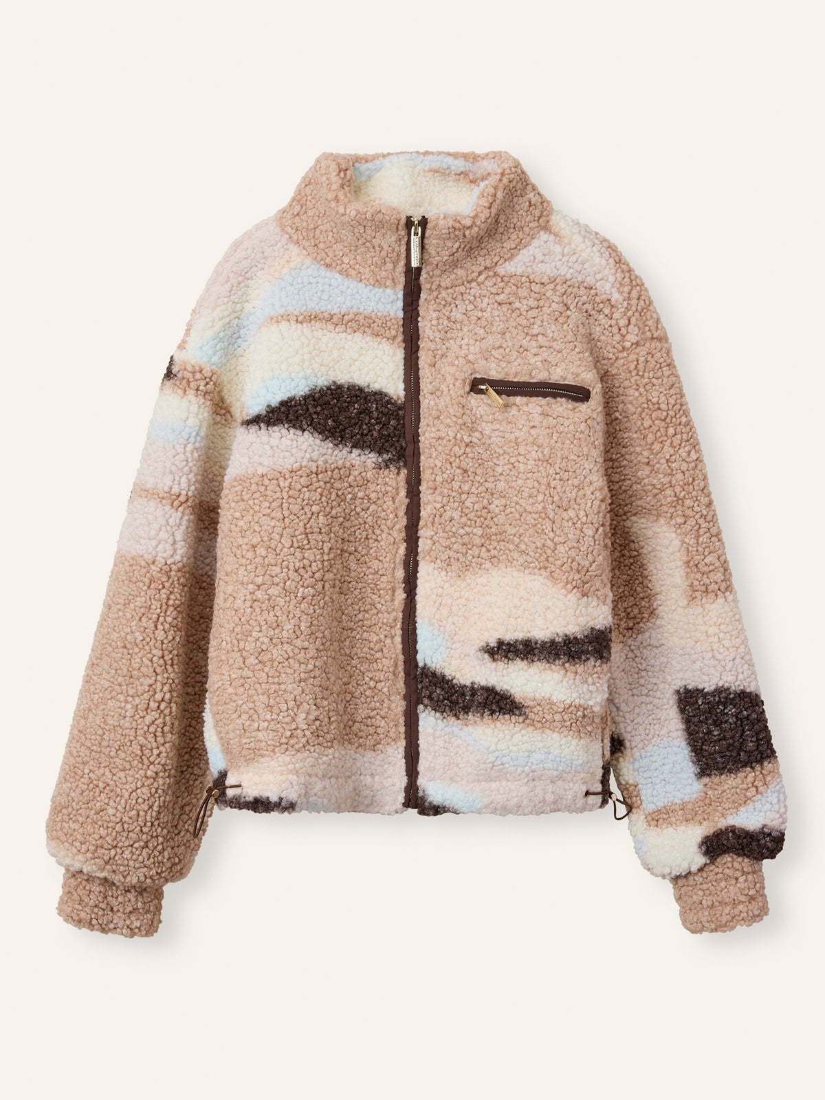 Helmstedt SAFIYA FLEECE JACKET  Frosted Almond