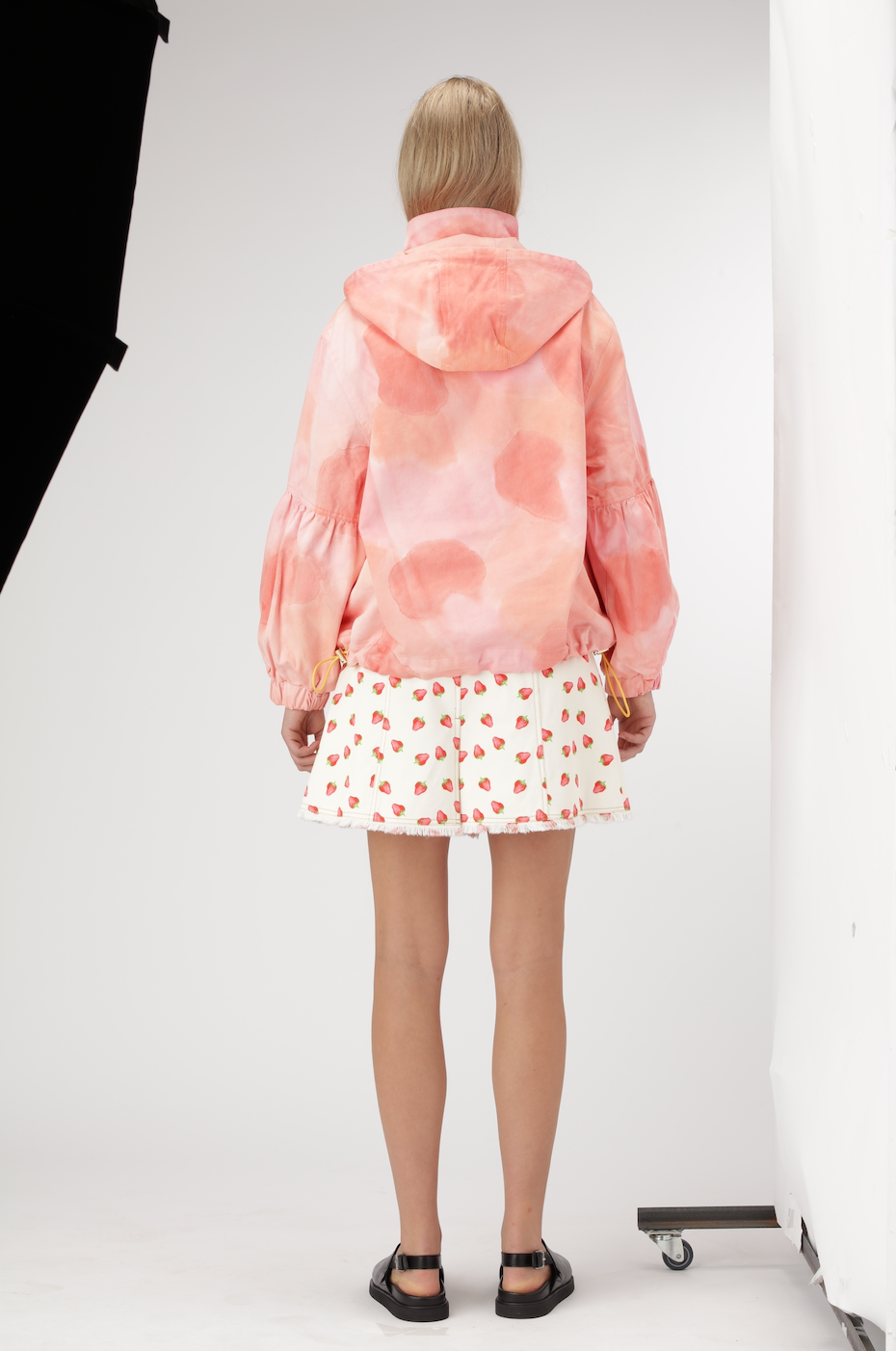 Tie Dye Me Hooded Poncho
