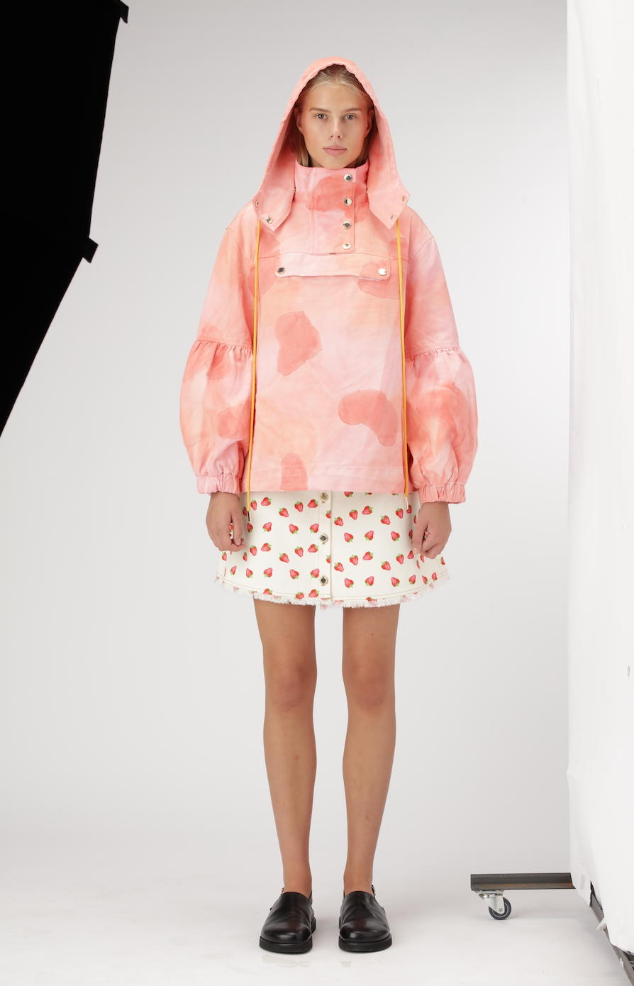 Tie Dye Me Hooded Poncho