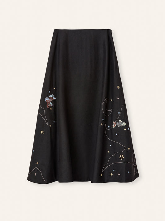 Helmstedt SOFIE SKIRT  Black Beauty