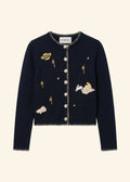 Helmstedt TOVE CARDIGAN Knitwear Night Sky