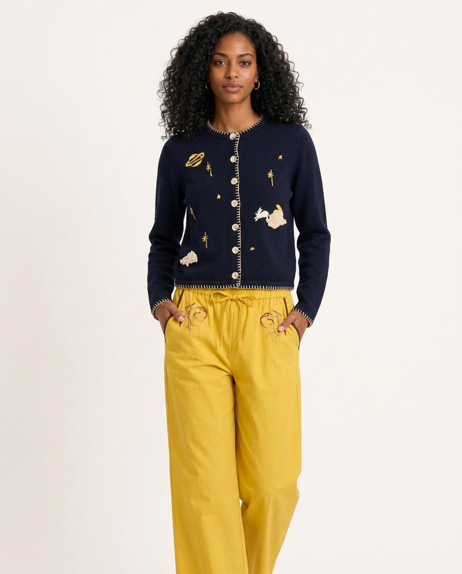 Helmstedt TOVE CARDIGAN Knitwear Night Sky
