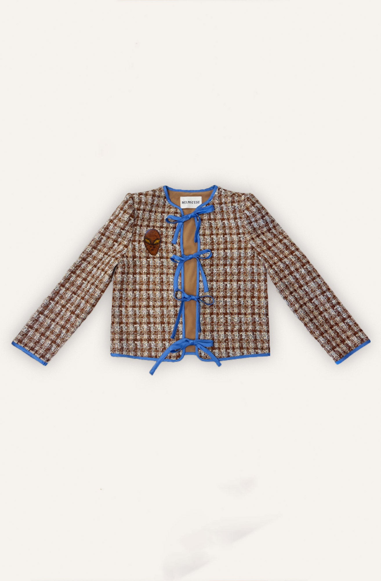 Helmstedt VERA CARDIGAN - Tweed Jackets Brown Tweed