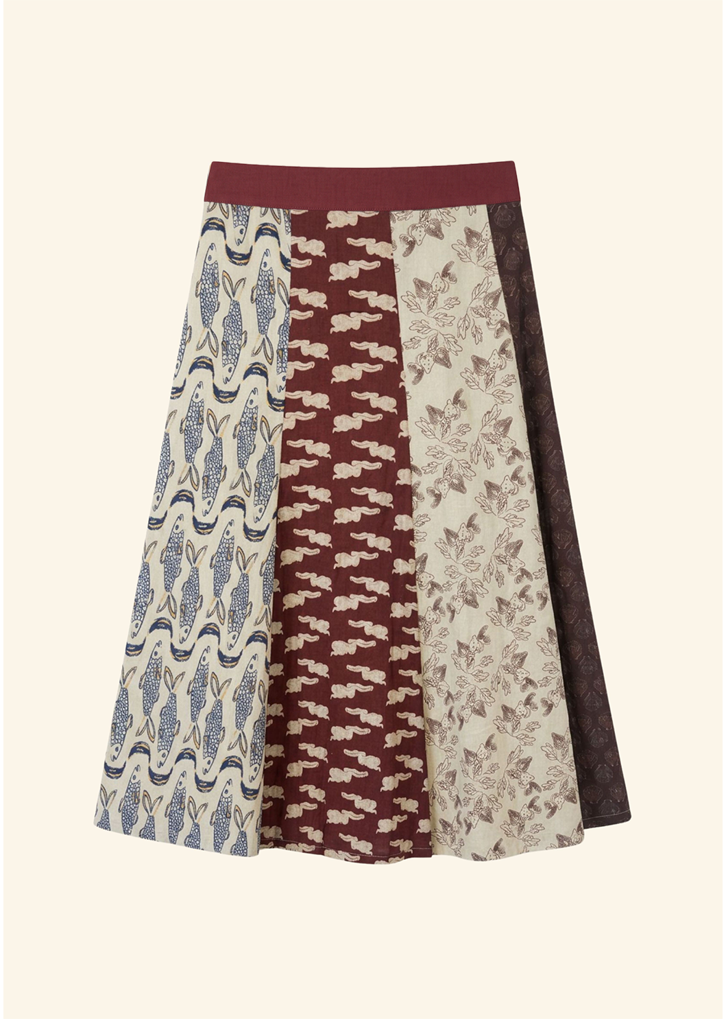 Helmstedt VIENNA SKIRT Skirts Multi Print - Patchwork of Dreams