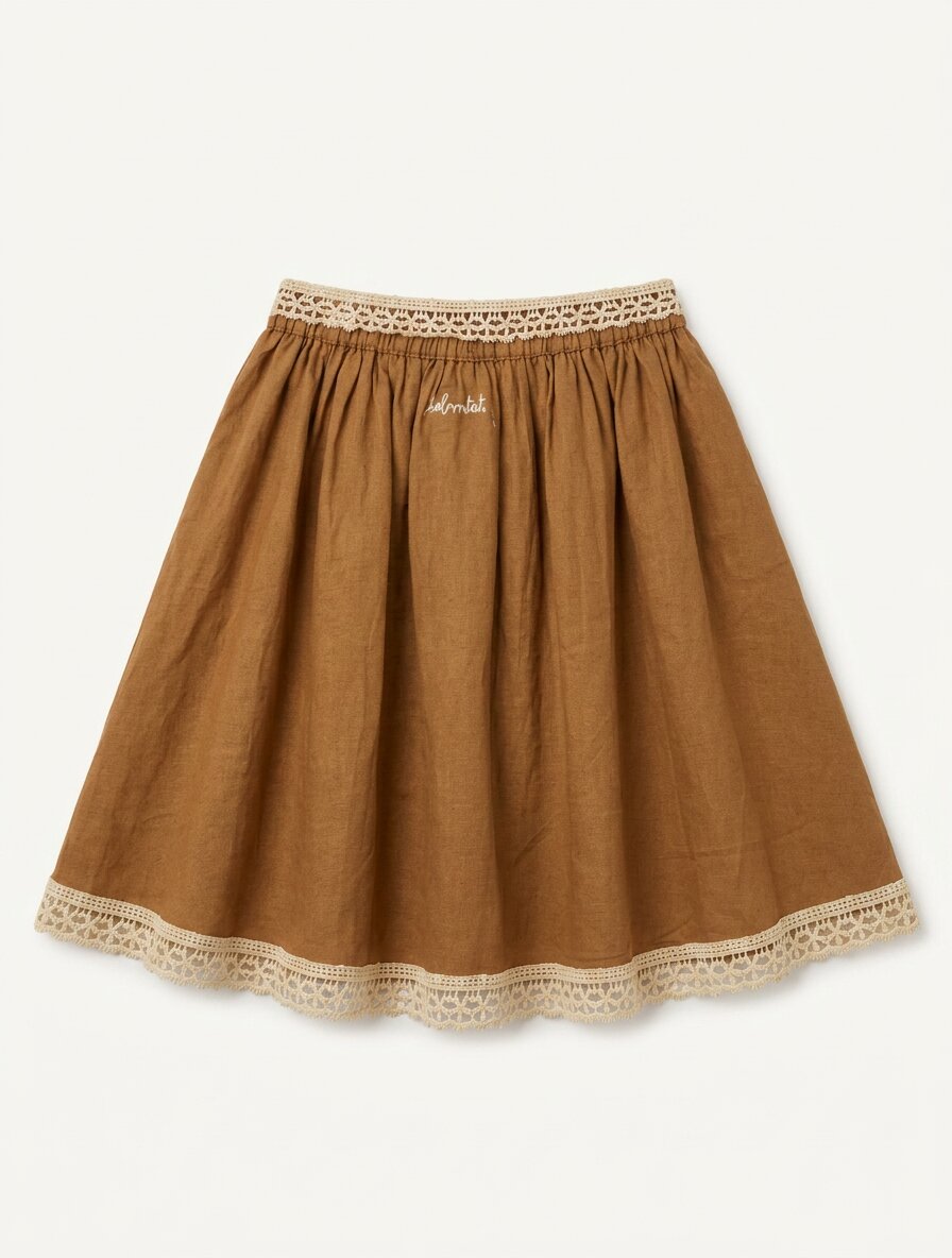 Helmstedt VIVIENNE SKIRT Skirts Honey Brown