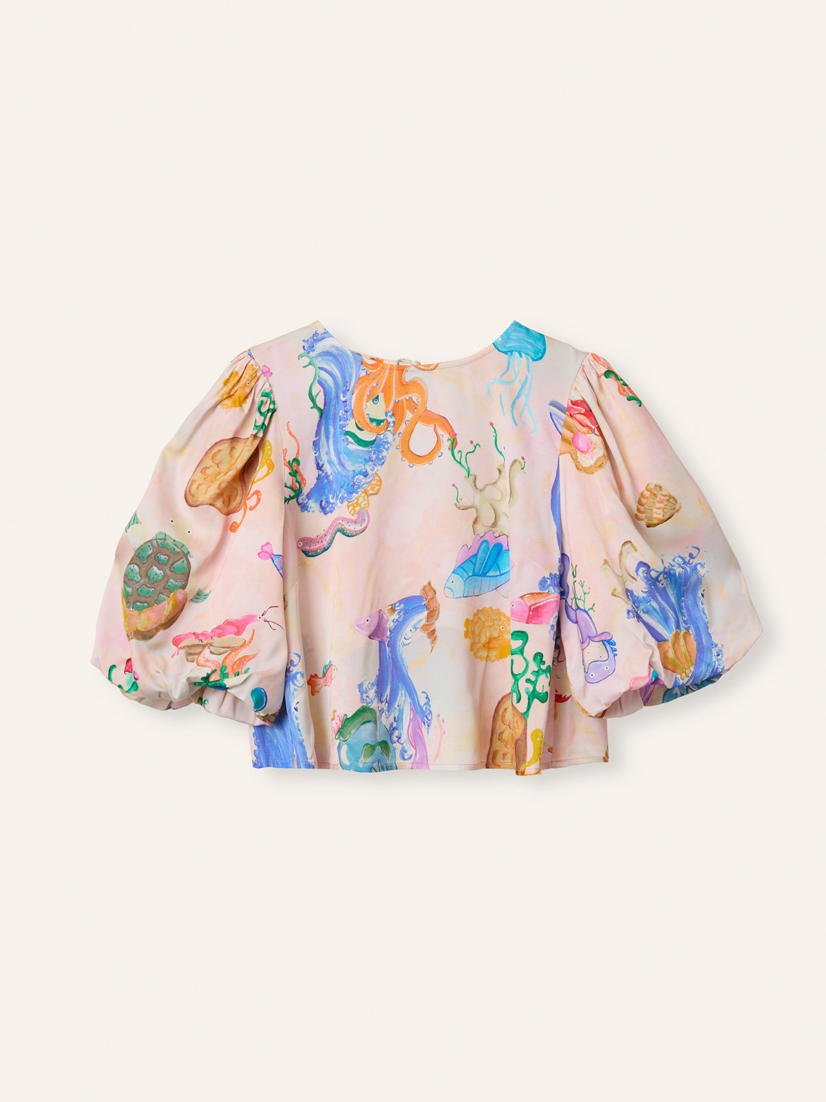 Helmstedt Vilma Blouse Blouses Under The Sea Print