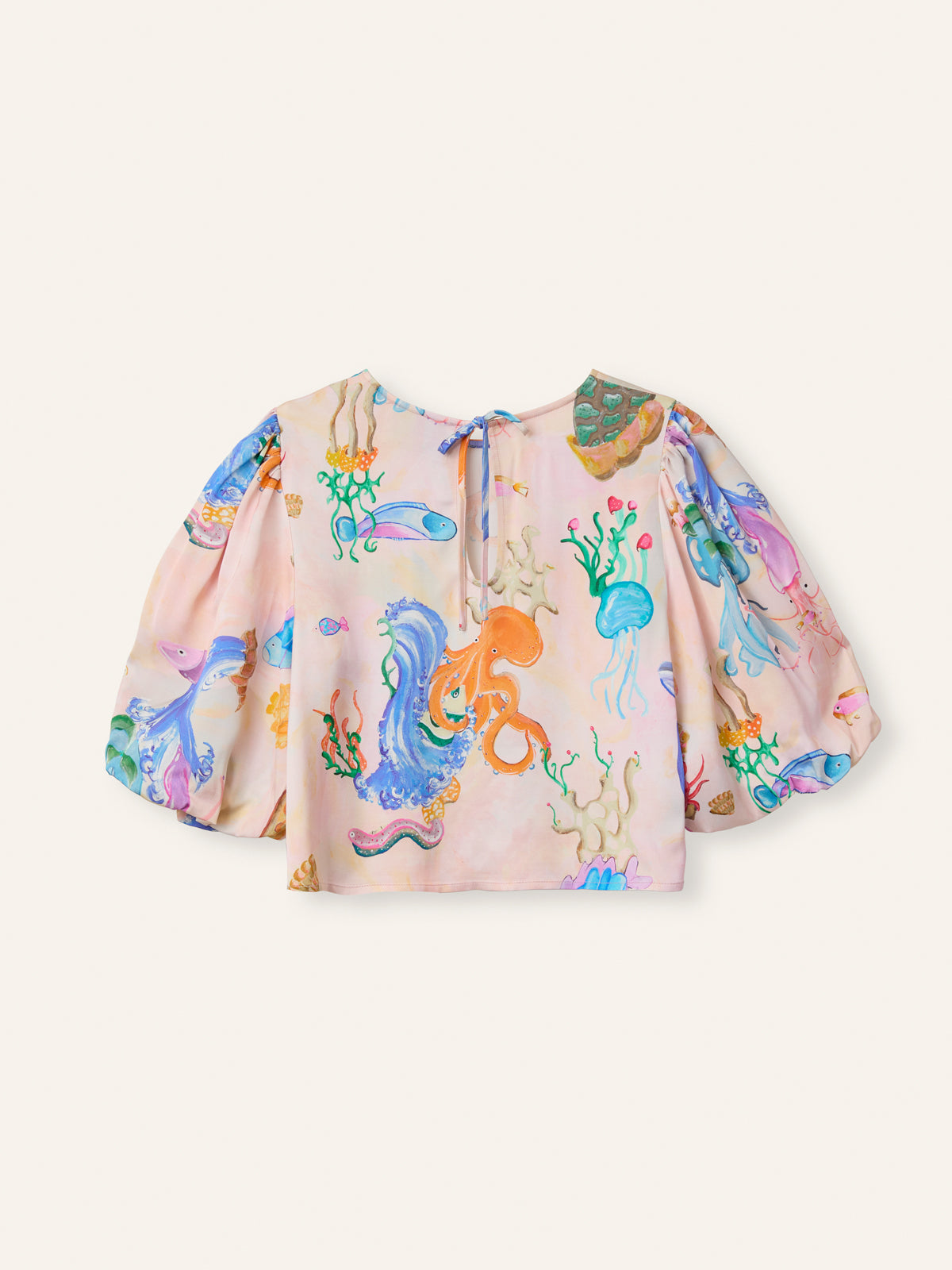 Helmstedt Vilma Blouse Blouses Under The Sea Print