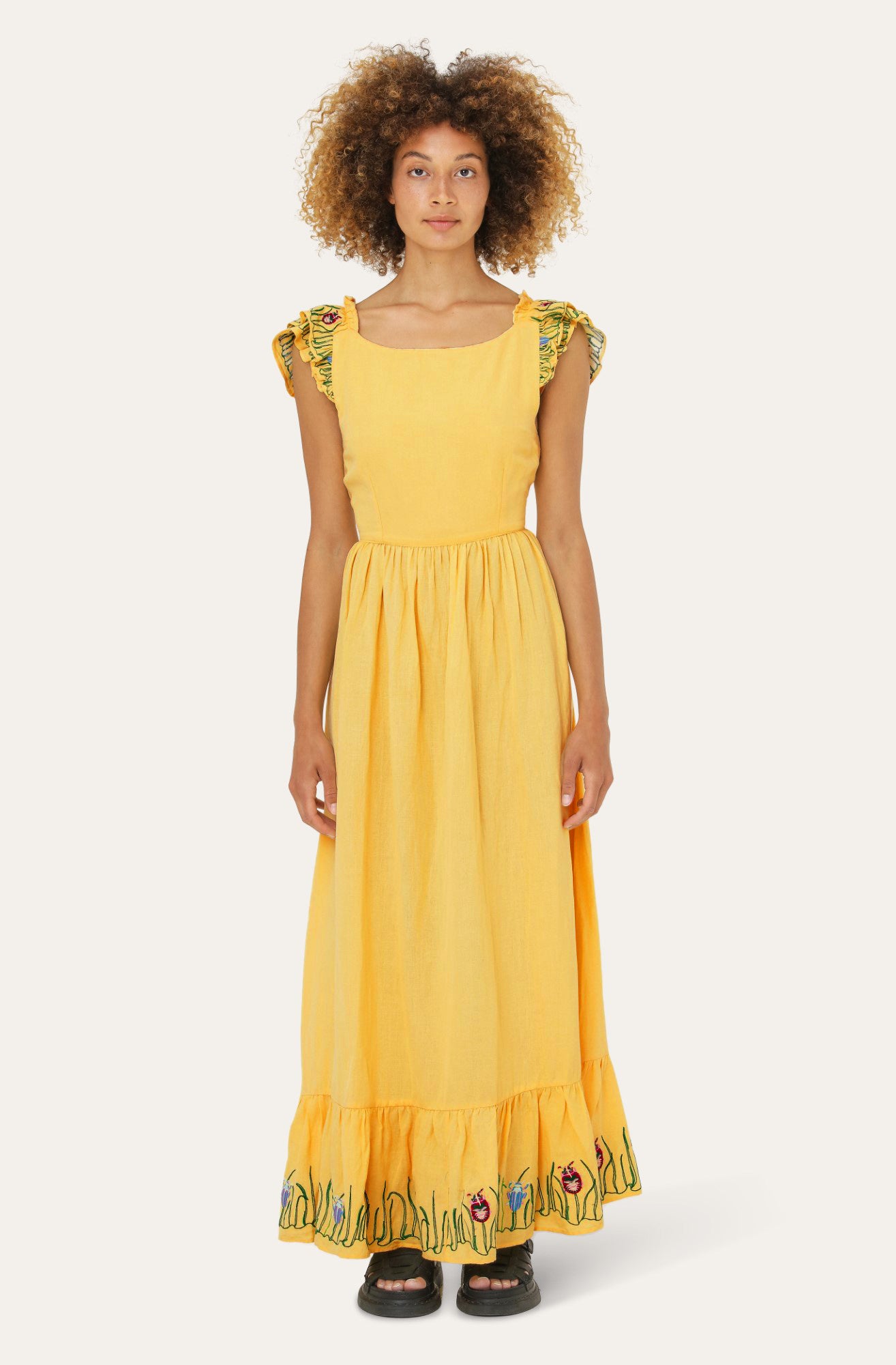 BRISE DRESS - Yellow