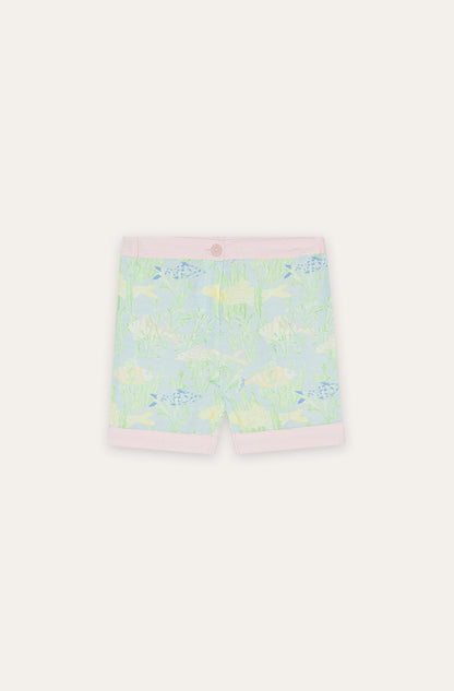 Kids Kanta Shorts - Tangled Fish