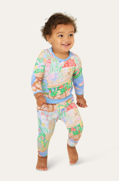 MOLLY BABY LEGGINGS - Vivid Garden