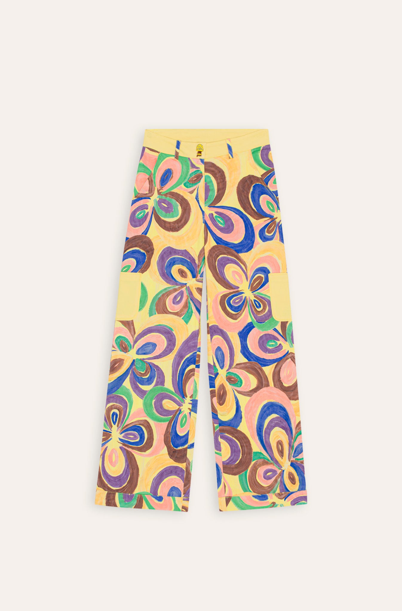 EBI PANTS - Flowers